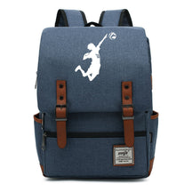 Volleyball Youth Printed Student School Bag Casual Belt Buckle Classic Backpack