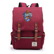 School Of Witchcraft And Wizardry Printed Youth Student School Bag Casual Belt Buckle Classic Backpack
