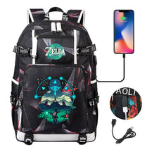 Printed Youth Student School Bag Large Capacity Leisure Travel Backpack