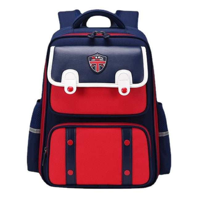 Student Backpack Spine Protection And Load Reduction, With Durable Capacity For Children
