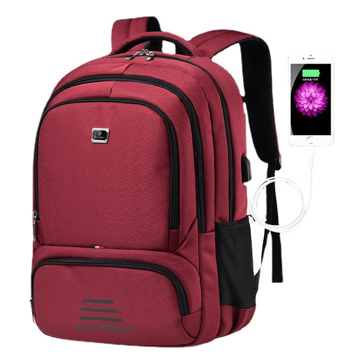 Backpack, Large Capacity Business Travel Bag, Computer Backpack, Student Backpack
