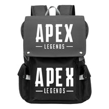 Apex Hero Print Usb Charging Cap Head Style Student School Bag Casual Backpack