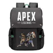 Apex Hero Print Usb Charging Cap Head Style Student School Bag Casual Backpack