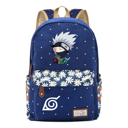 Naruto Youth Student School Bag Fashion Casual Backpack