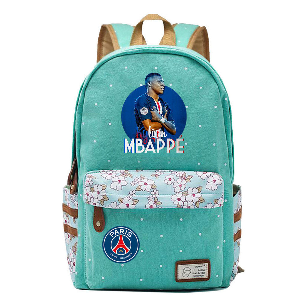 Printed Teenage Student Backpack, Fashionable Men's And Women's Casual Backpack