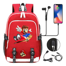 Usb Youth Student Backpack For Men And Women's Leisure Sports Backpack