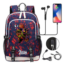 Usb Youth Primary And Secondary School Student Backpack For Men And Women's Leisure Sports Backpack