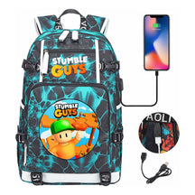 Usb Printed Student Backpack For Men And Women's Leisure Travel Backpack