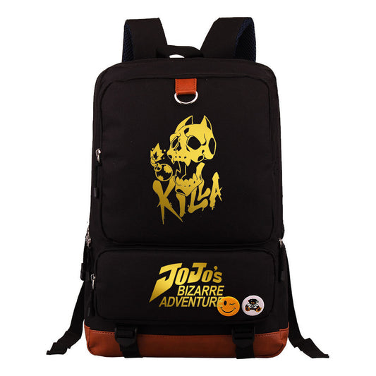 Cartoon Comic Jojo's Wonderful Adventure Youth Student Backpack Backpack Travel Bag