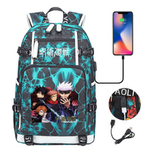 Printed Usb Youth Student Backpack For Men And Women's Leisure Large Capacity Travel Backpack