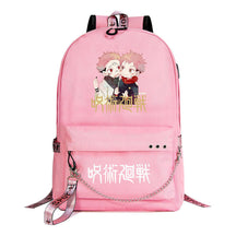 Cartoon Usb Youth Student Backpack For Men And Women's Leisure Travel Backpack