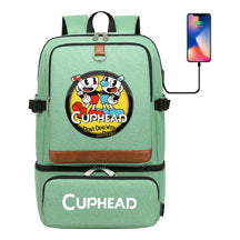Printed Usb Youth Student School Bag Outdoor Picnic Insulation Bag Backpack