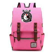 Printed Teenage Student Backpack For Men And Women With Casual Belt Buckle Classic Backpack