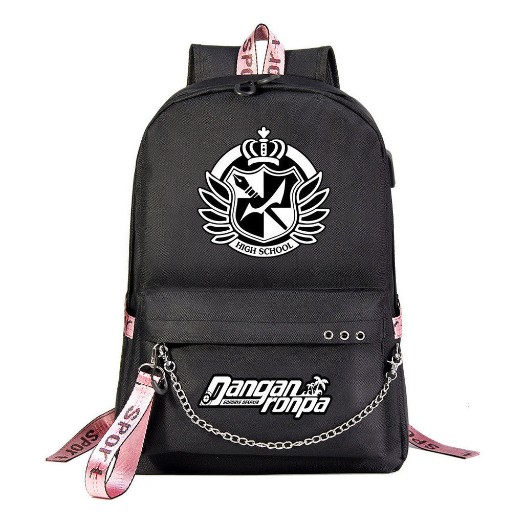 Usb Youth Student Backpack For Men And Women's Leisure Travel Backpack