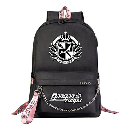 Usb Youth Student Backpack For Men And Women's Leisure Travel Backpack