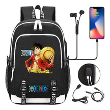 Anime Pirate Wang Lufei Youth Student School Bag Usb Men's And Women's Leisure Backpack