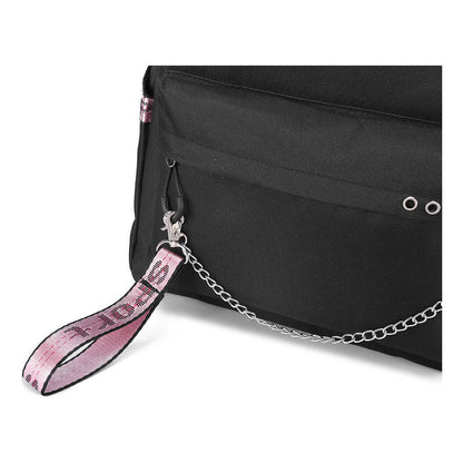 Cartoon Ribbon Youth Student School Bag Men's And Women's Leisure Travel Backpack