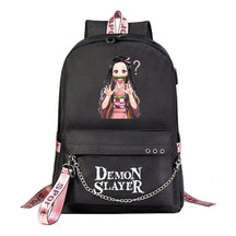 Cartoon Ribbon Youth Student School Bag Men's And Women's Leisure Travel Backpack