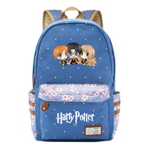 School Of Witchcraft And Wizardry Youth Student School Bag Fragmented Canvas Girl Backpack
