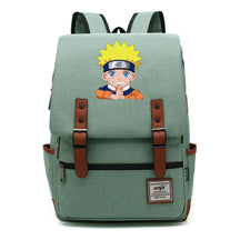 Naruto Printed Teenage Student Backpack For Men And Women, Casual Belt Buckle, Classic Backpack 38*27*12.5cm