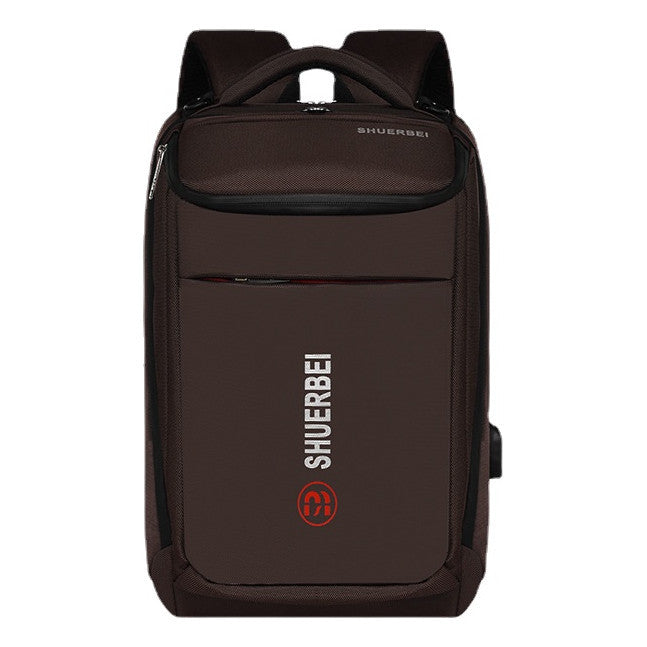 Large Capacity Backpack, Lightweight Spine Protection, Leisure Travel Computer Backpack