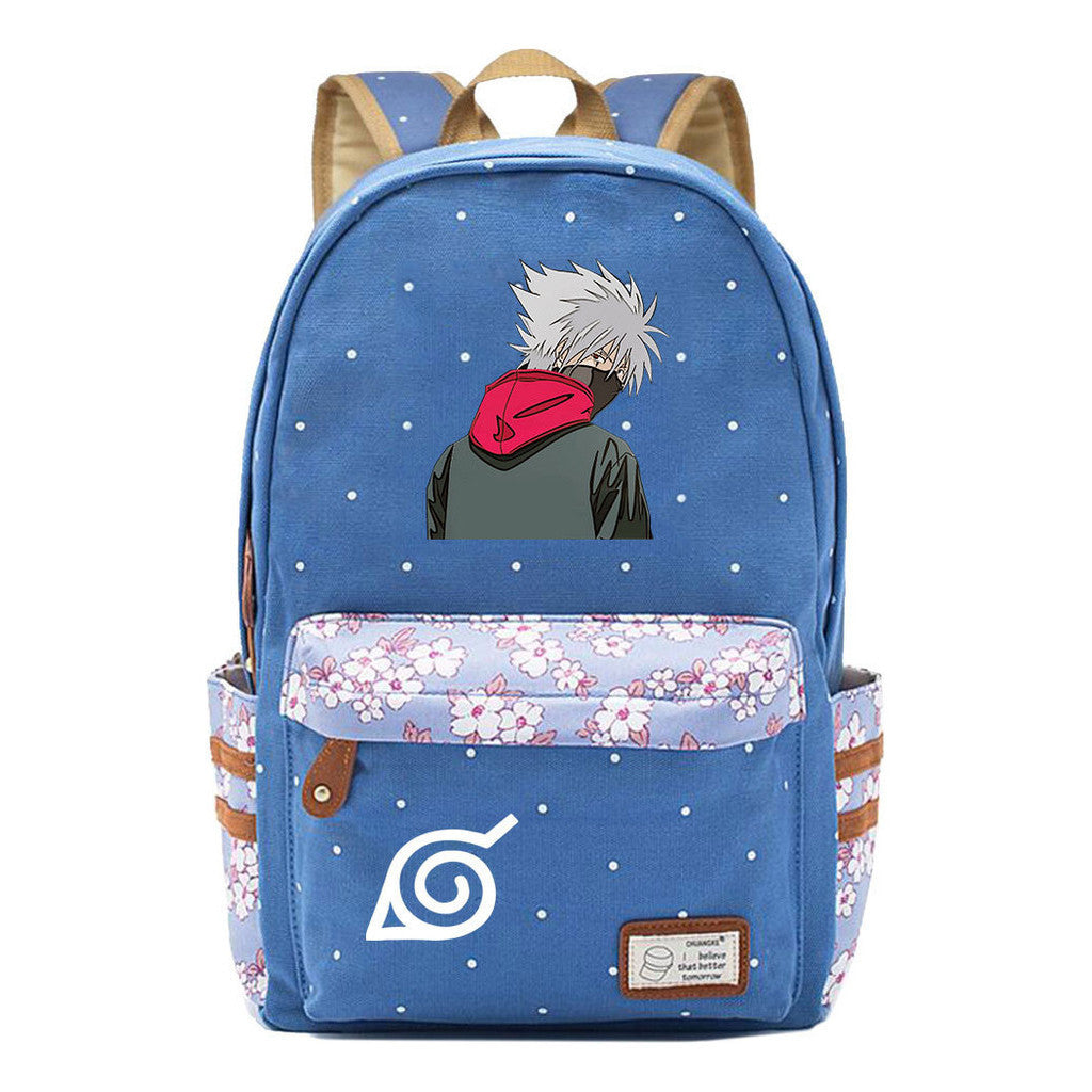 Naruto Youth Student School Bag Fashion Casual Backpack