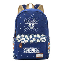 Anime Pirate Wang Lufei Printed Youth Student School Bag Fragmented Flower Men's And Women's Leisure Backpack
