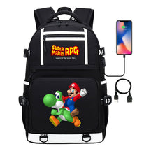 Super Mario Printed Backpack For Men And Women, Casual Travel Backpack