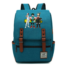 Animation My Hero College Prints Schoolbags For Young Students And Classic Backpacks With Belt Buckles For Men And Women.