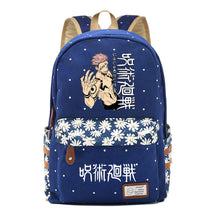 Cartoon Teenage Girl Student Backpack For Men And Women Casual Canvas Backpack