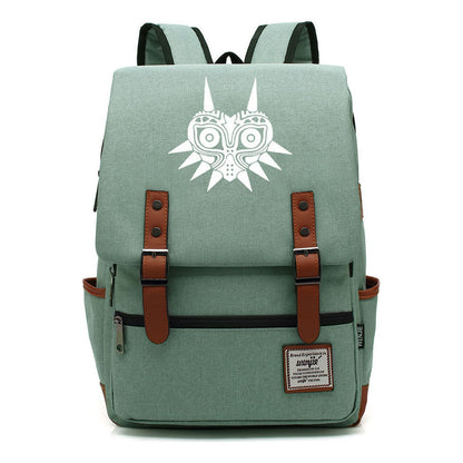 Printed Youth Student Backpack For Men And Women's Casual Classic Backpack