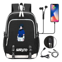 Naruto Student Backpack Usb Men's And Women's Casual Backpack