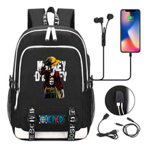 Anime Pirate Wang Lufei Youth Student School Bag Usb Men's And Women's Leisure Backpack