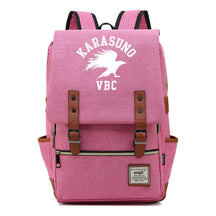 Volleyball Youth Printed Student School Bag Casual Belt Buckle Classic Backpack