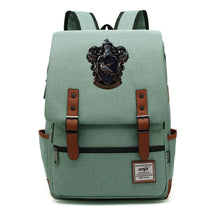 School Of Witchcraft And Wizardry Printed Youth Student School Bag Casual Belt Buckle Classic Backpack