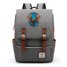 School Of Witchcraft And Wizardry Printed Youth Student Backpack For Men And Women, Casual Belt Buckle, Classic Backpack