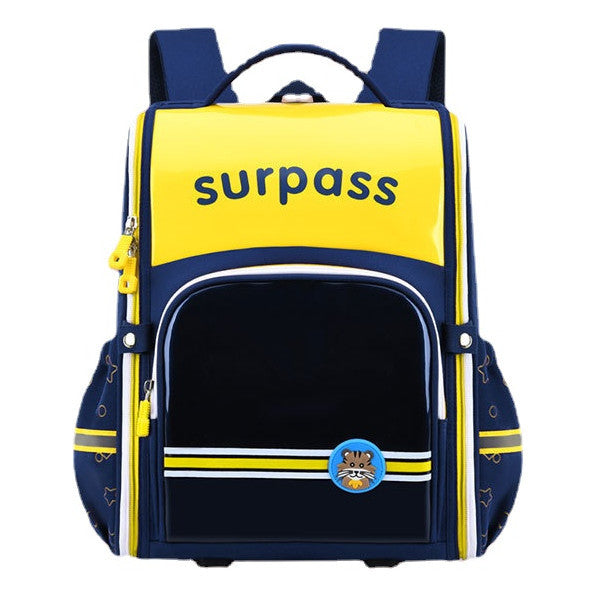 Backbone Protection, Weight Reduction, Breathable And Splash Proof Children's Backpack