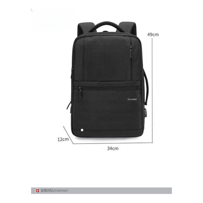 Leisure And Fashionable Computer Bag With Large Capacity For Business Trips, Business Trips, And Mountaineering