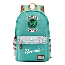 Valley Town Printed Youth School Bag Fashion Casual Backpack