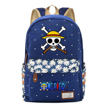 Anime Pirate Wang Lufei Printed Student School Bag Fragmented Flower Leisure Backpack