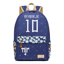 Football Star Neymar Printed Youth School Backpack For Primary And Secondary School Students, Fashionable And Casual Backpack