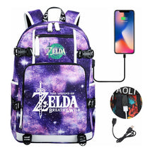 Printed Teenage Student Backpack, Men's And Women's Backpacks, Travel Backpacks