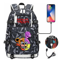 Toy Bear Game Peripheral Usb Youth Student Backpack For Men And Women's Leisure High-capacity Travel Backpack