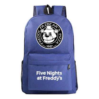 Fashion Toy Bear Game Fashion Starry Sky Youth Student Backpack Men's And Women's Leisure Backpack