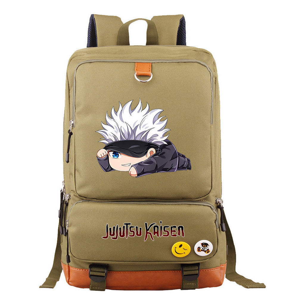 Cartoon And Manga Teenage Student Backpack, Men's And Women's Backpack, Travel Bag