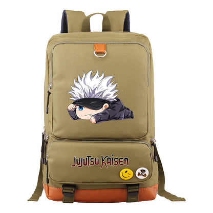 Cartoon And Manga Teenage Student Backpack, Men's And Women's Backpack, Travel Bag