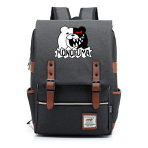 Printed Student Backpack With Men's And Women's Casual Belt Buckle, Classic Backpack