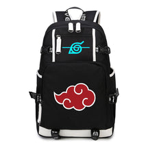 Naruto Print Usb Youth Student Backpack Casual High-capacity Travel Backpack