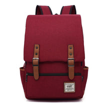 Printed Teenage Student Backpack For Men And Women With Casual Belt Buckle Classic Backpack
