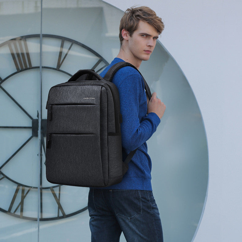 15.6-inch Computer Backpack, Men's Usb Rechargeable Business Computer Backpack